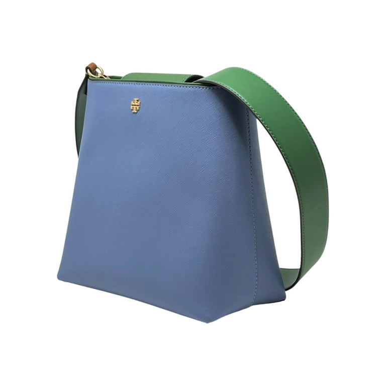 Tory burch pebbled leather top zip crossbody hotsell