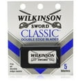 thumbnail image 4 of Wilkinson Sword Classic Lames de Rasoir à Double Tranchant, Acier Inoxydable, 5 Unités (Lot de 20), 4 of 5