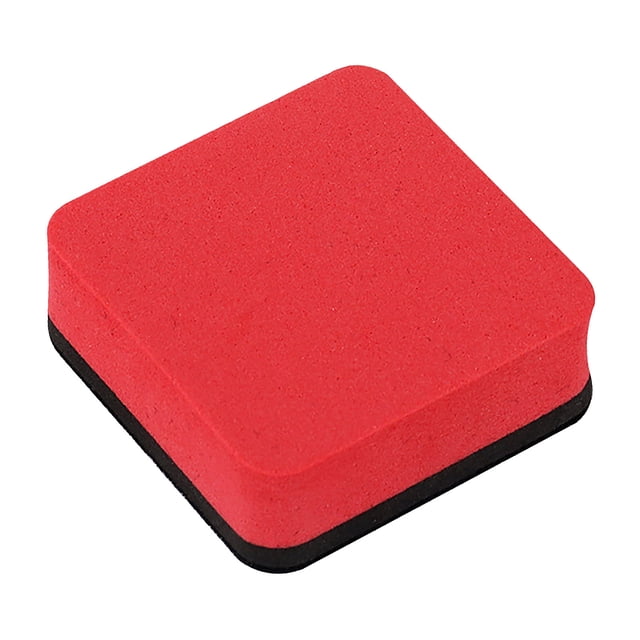 Red Eva Eraser For Cleaning Whiteboards And Chalkboards Effectively A Durable And Easy-To-Use Tool For Classrooms Offices And Home Use