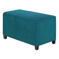thumbnail image 1 of Funda de Ottoman Rectangular Estirable Uxcell 14" x 33" x 15" Protector de Funda para Puff para Sala de Estar/Interior [Verde], 1 of 7