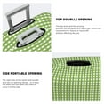 thumbnail image 5 of Fotbe Green Gingham Luggage Cover Protector,Suitcase Protector,Scratch and Dirt Resistant,Fits 18-32 Inch Luggage-Small, 5 of 9