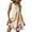 Yellow, variant on WTOBBY Women's Stylish Printed V-Neck Button Vest Sleeveless Dress with Pocket, Fashion Casual Floral Print for Summer, Comfortable and Lightweight for Outdoor Activities,Beige L