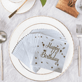 thumbnail image 5 of 5x5 Inch Party Event Napkins, 3 Ply Luxury Paper Holiday Napkins, Disposable Beverage Wedding Napkins, 5 of 5