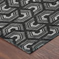 thumbnail image 3 of Addison Rugs Chantille Indoor/Outdoor Transitional Geometric Black Machine Washable Rectangle Rug, 10' x 14', 3 of 8