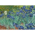 thumbnail image 2 of wall26 - Irises by Vincent Van Gogh - Dutch Impressionism - 20th Century Artist - Peel and Stick Large Wall Mural, Removable Wallpaper, Home Decor - 66x96 inches, 2 of 6