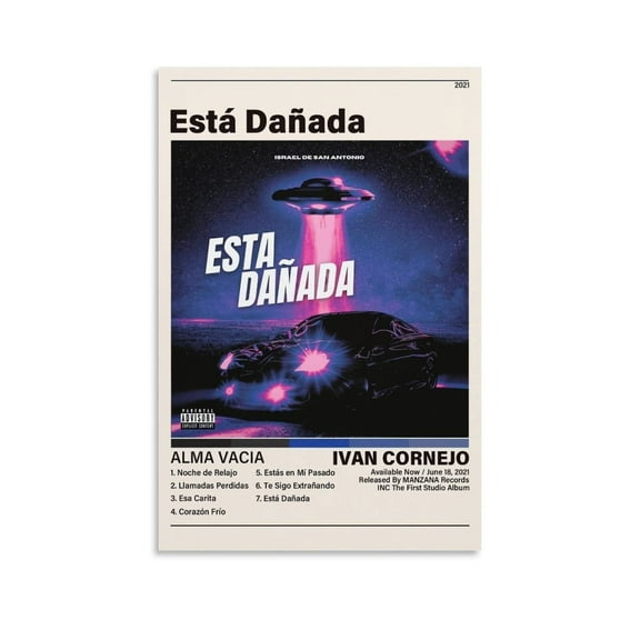 Ivan Cornejo Poster 90s Album Cover Poster Decorative Painting Canvas Wall Art Picture Print Modern Family Bedroom Decor Posters