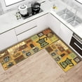 thumbnail image 4 of Coffee Kitchen Rugs Mat Set of 2 Kitchen Floor Mats Non Slip Washable Kitchen Rug Runner Coffee Kitchen Decor Decorations for Kitchen, 4 of 6