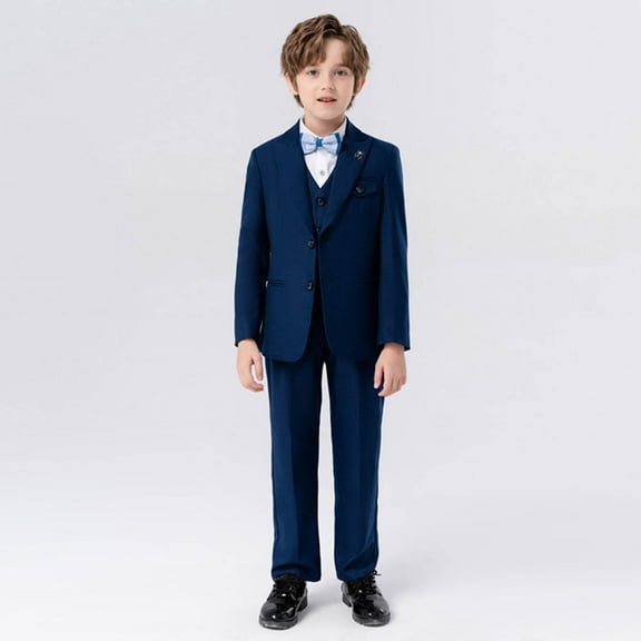 Boys Formal Suit Dress Set Stylish Outfits for Elegant Attire for Boys Comfortable Kids Clothing Set for Parties and Events