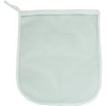 Mainstays White Mesh Delicates Laundry Bag with Zipper Closure, 15" x