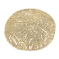 thumbnail image 1 of asddcavvf Sequin Tablecloth 23.6 Wedding banquet decorative tablecloth (gold), 1 of 9