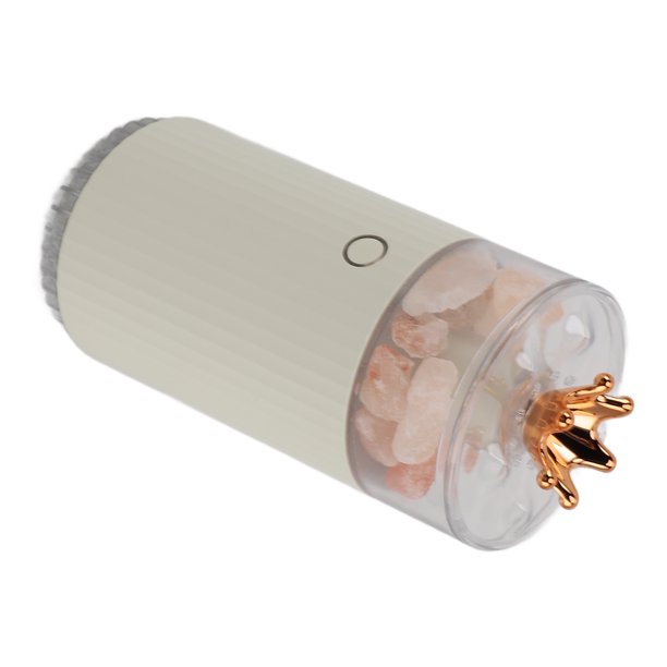 Humidificador De Niebla Fría, 240 Ml 2 En 1 Difusor Ultrasónico De Aceites Esenciales Con Piedra De Sal, USB Recargable Iluminación Colorida Difusor De Aromaterapia