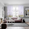 thumbnail image 1 of TIMIFIS Rideaux Déco Maison Jonquille Fleur Tulle Poignée de Rideau Tulle Convoité 1 Tissu Essentiels d'Appartement pour Premier Appartement - Automne, 1 of 7