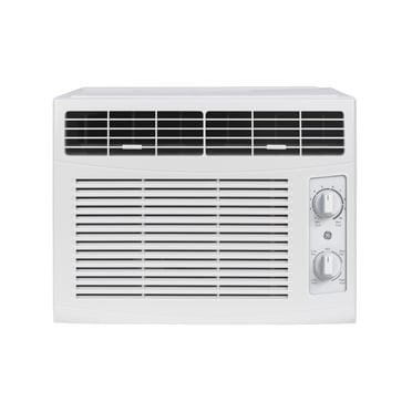GE 5,000 BTU Mechanical Window Air Conditioner for Small Rooms up to 150 sq ft. - White - AWAS05BWFC