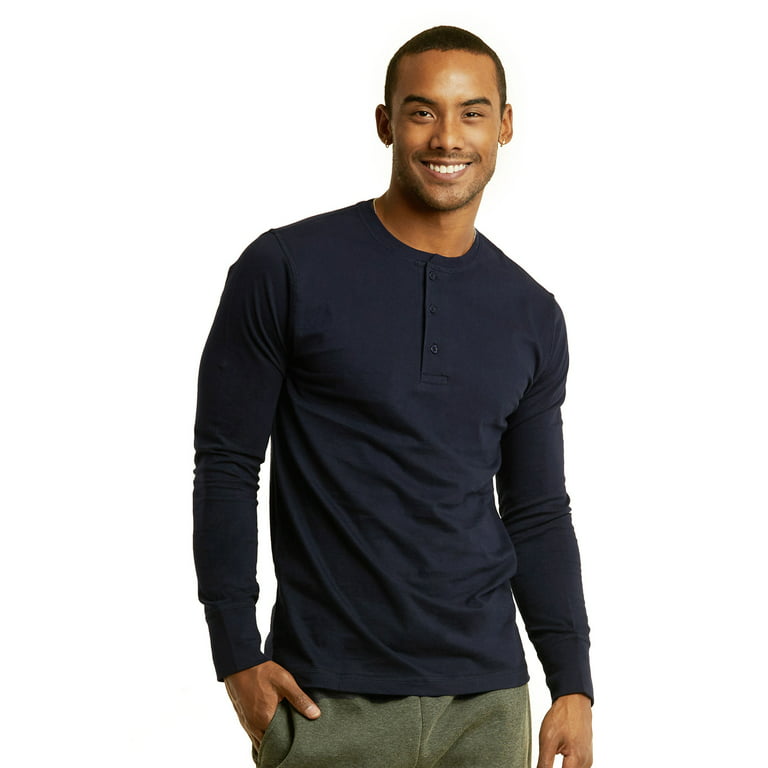 Long Sleeve Uv Protection Shirts Men Henley Shirts for Men Workout