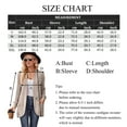 thumbnail image 5 of jinghuiyue Womens Cardigan Sweater Long Sleeve Open Front Knit Cardigans Coat Fashion Lightweight Soft Outerwear with Pockets M, 5 of 7