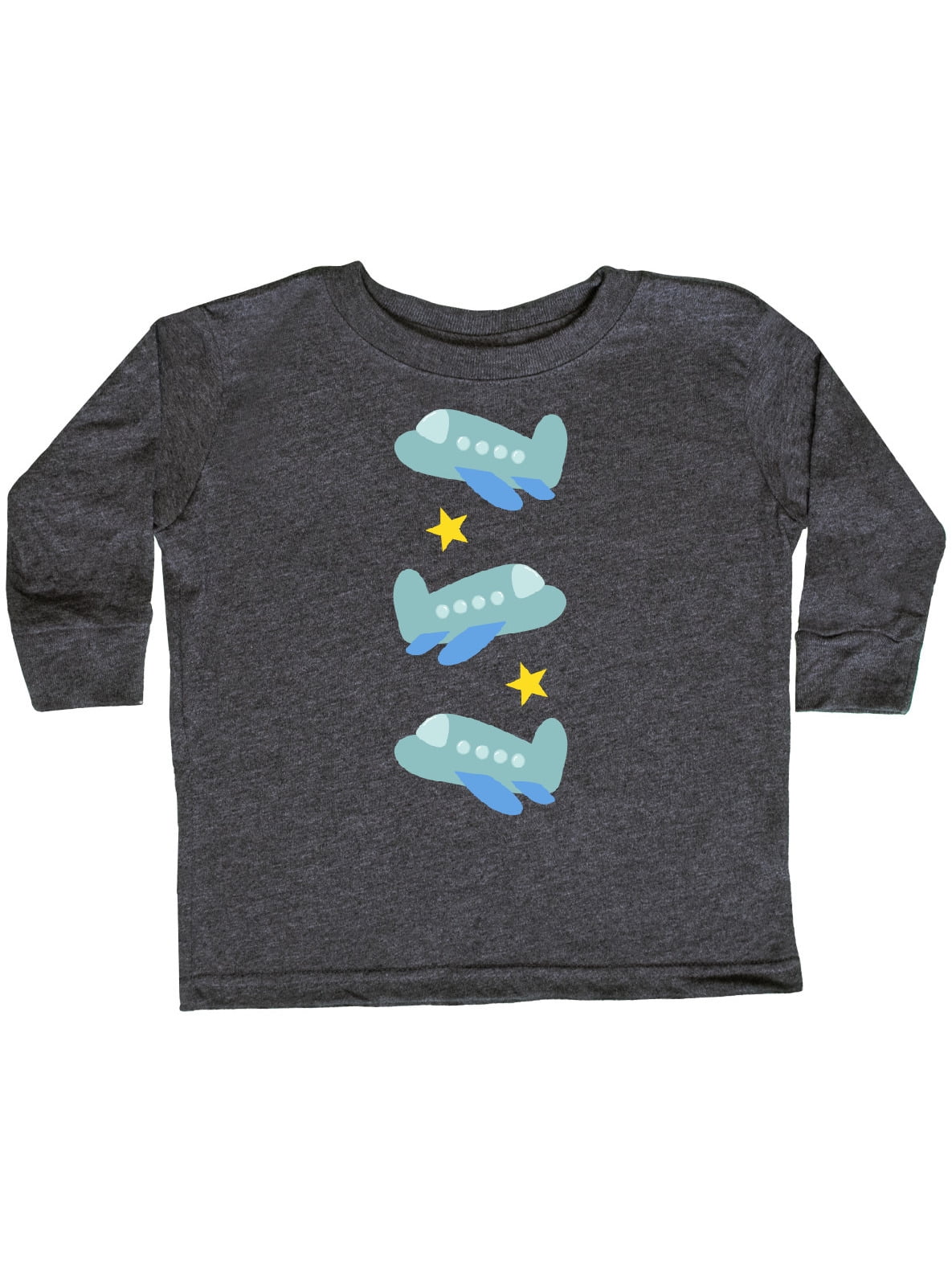 INKtastic Inktastic Airplane Cute Planes for Boys Toddler Long Sleeve