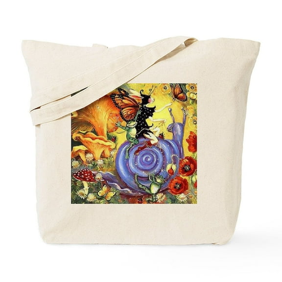 CafePress - Butterfly Fairy Tote Bag - Unisex Canvas Tote Bag, Beige, 1-Piece