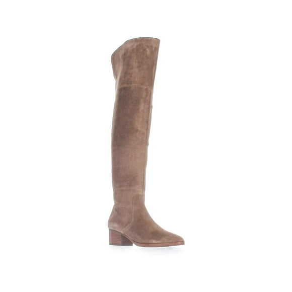 Womens Via Spiga Ophira Over-The-Knee Boots, Dark Taupe