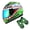 Shark Green + MGYH, variant on 1Storm Youth Kids Motorcycle Full Face Helmet B15 Street Bike BMX MX Shark Black + MG Youth Glove Bundle