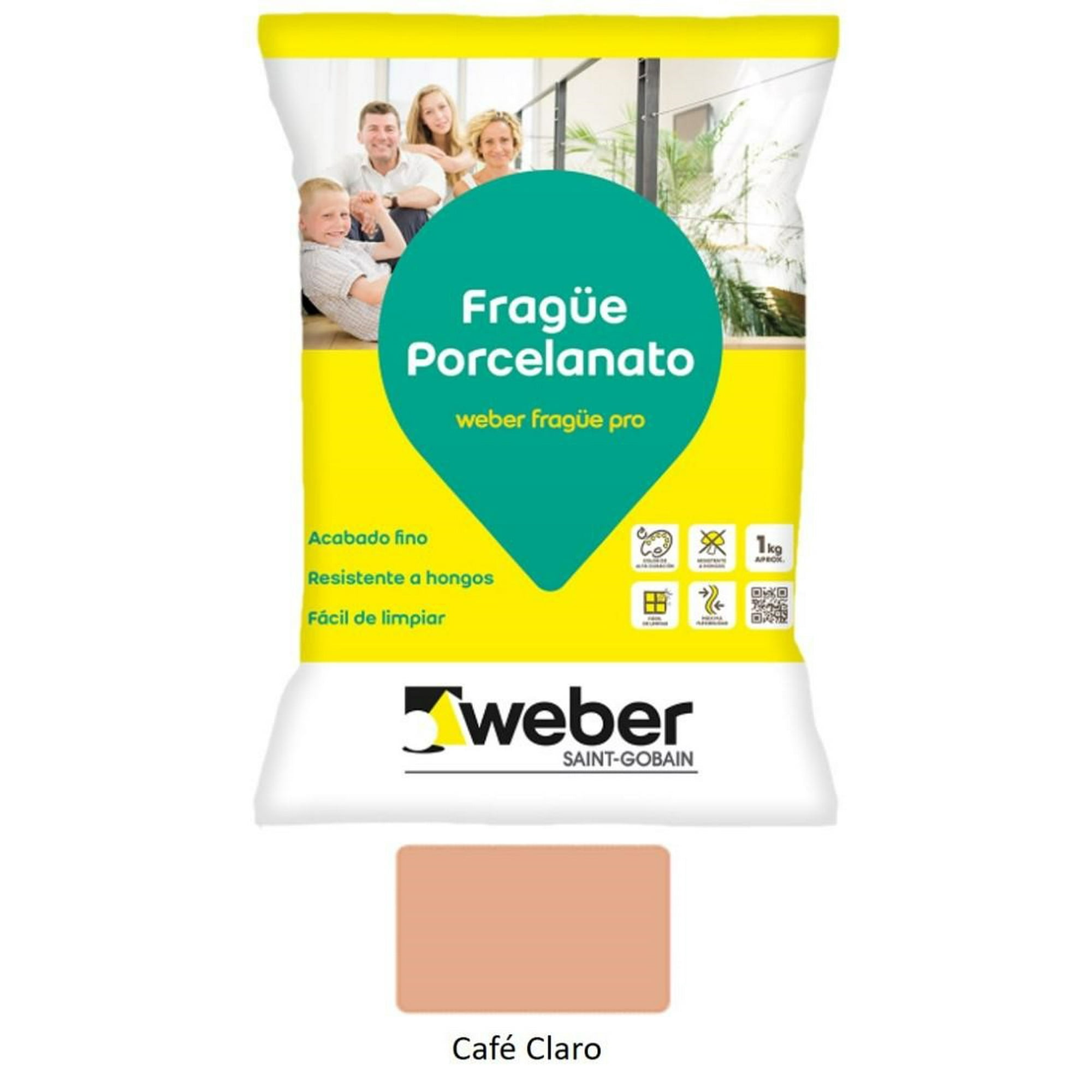 Fragüe Porcelanato 1Kg Café Claro