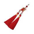 thumbnail image 1 of Colgante de borla para maquillaje facial, decoración de coche de ópera, accesorios colgantes con perlas de imitación, decoración Hanfu, 1 of 7