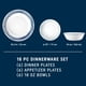 thumbnail image 2 of Juego de vajilla Corelle Vitrelle Glass de 18 piezas Service 6, 2 of 5