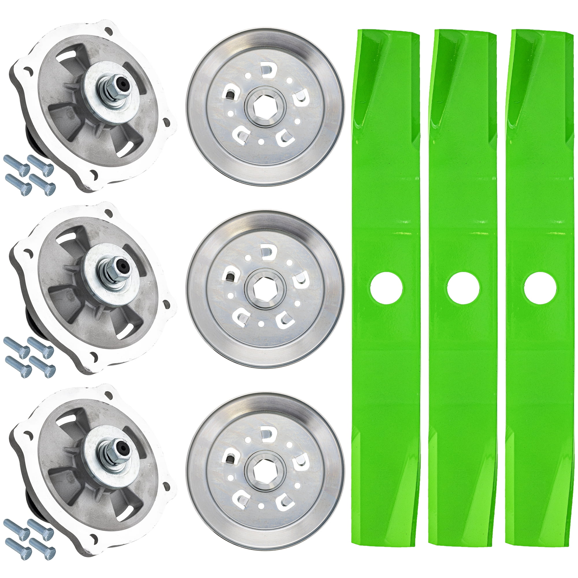 8TEN Blade Spindle Kit for Kubota Z724XKW-3 RCK54P-781Z 54-inch