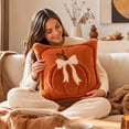 thumbnail image 6 of LIORAGLJ Fall Pumpkin Throw Pillow Approx. 17.7 in Halloween Thanksgiving Decor, 6 of 7