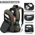 thumbnail image 2 of Mochila para portátil AMBOR Antirrobo de 15,6 a 17,3 pulgadas con puerto USB, 2 of 6