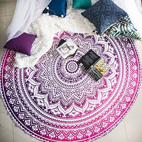 Tapestry Wall Hanging Decor Bed Sheet Meditation Yoga Mat Blanket Table Cloth 