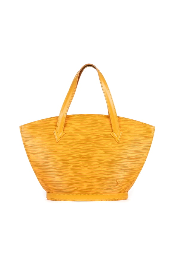 Pre-Owned Louis Vuitton Yellow St-Jacques PM Handbag Epi