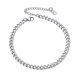 thumbnail image 1 of Pulsera tobillera cubana PROSTEEL para mujer de Acero inoxidable de 4.8 mm, 1 of 11