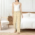 thumbnail image 4 of Salouo Peanuts3 Print Women's Pajama Pants Casual Loose Sweatpants PJs Flowy Pants Drawstring Palazzo for Women Wide Leg Pants Lounge Pajama -XX-Large, 4 of 8