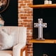 thumbnail image 5 of Cruz de madera para pared, cruz cristiana, cruz espiritual, religiosa, regalo con gancho para colgar en la pared o en la mesa, con bendición para la iglesia, decoración de la habitación del hogar,, 5 of 6