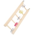 thumbnail image 4 of Bird Climbing Ladder, Easy Installation Parrots Ladder Attractive  For Birds 27x10CM, 4 of 8