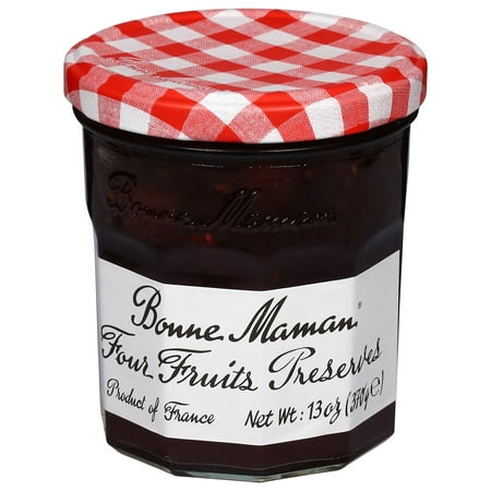 Bonne Maman Preserves, Four Fruits, 13 Oz