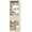 White Oak, variant on Homieasy 22" Floor-Standing Closet System, Multi-Tiered Wardrobe Storage Unit with Adjustable Shelves & Smooth-Glide Drawers, White