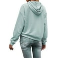thumbnail image 6 of Arvbitana Women's Loose Hoodies Sweatshirts Solid Color Long Sleeve Hooded Pullover Tops Spring Fall Casual Clothes with Pocket, 6 of 6