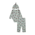 thumbnail image 2 of Mickey Mouse Baby Boys 3 Piece Rib Pant Set, Sizes 0-24M, 2 of 6