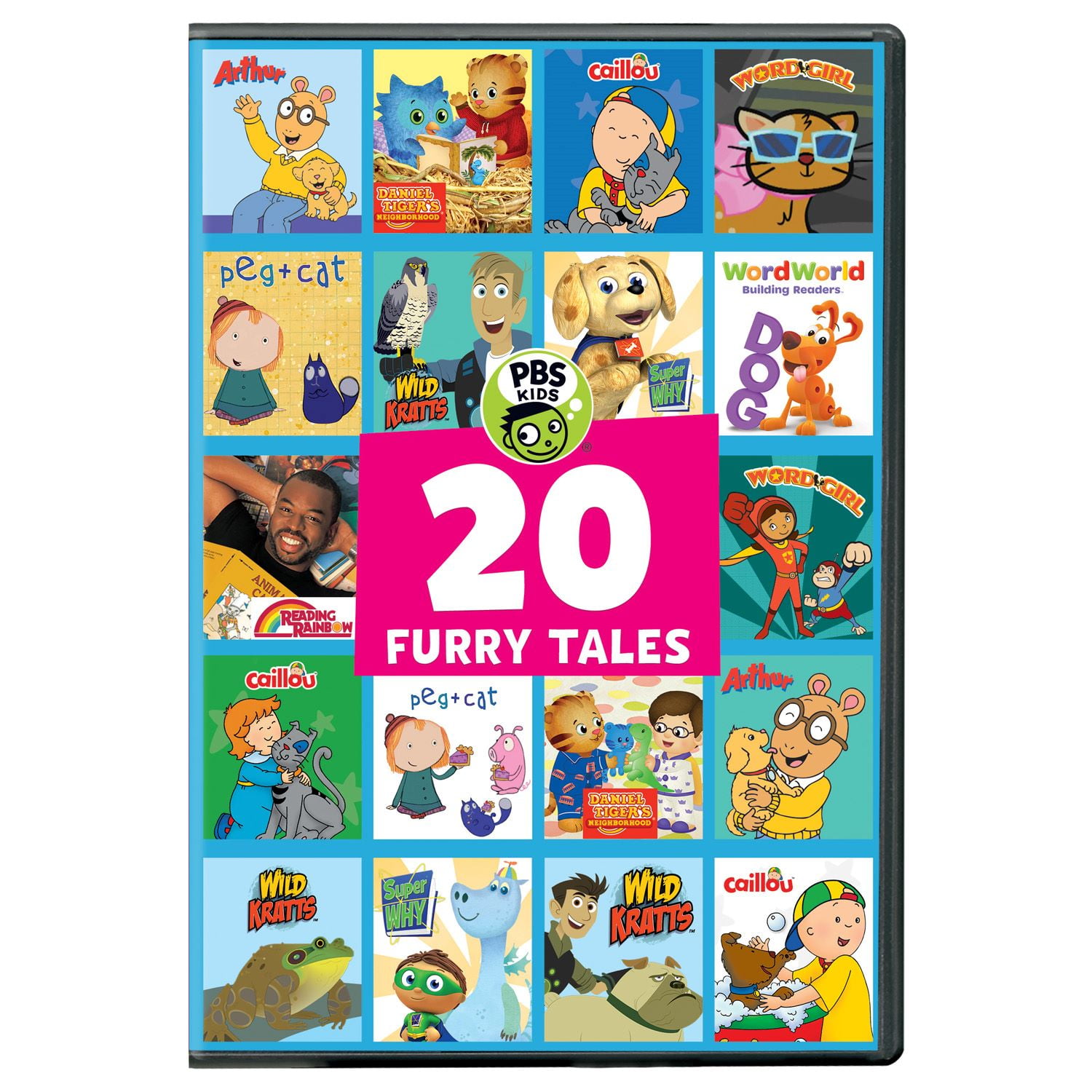 PBS KIDS: 20 Furry Tales (DVD) - Walmart Business Supplies
