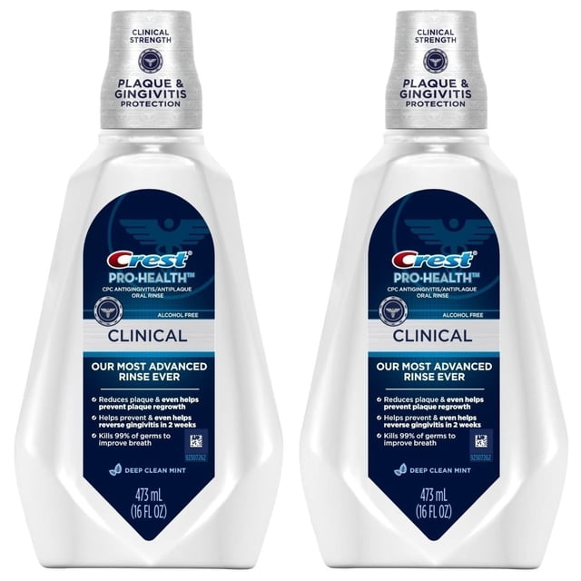 Enjuague oral Crest Pro-Health Clinical CPC antigingivitis 473 ml