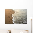 thumbnail image 1 of Footprints Beach Wall Mural by Wallmonkeys Peel and Stick Graphic (24 in W x 16 in H) WM172980, 1 of 4