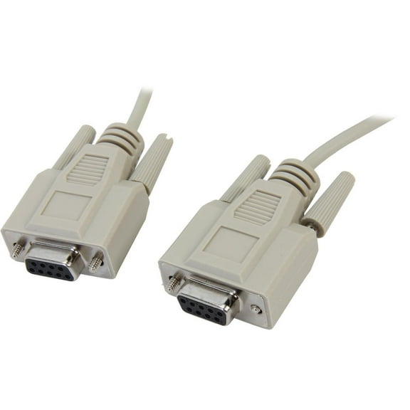 10FT DB9 F/F NULL MODEM CBL