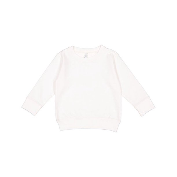 Toddler Fleece Sweatshirt WHITE 5/6