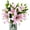 Pink, variant on Haobase 8Pcs Artificial Tiger Lily Flowers Real Touch Lilies Flower Bouquet Fake Flowers for Home Wedding Party Office Decor