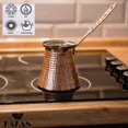 thumbnail image 4 of Cafetera turca Hakan, estufa, caldera de cobre, 150 ml, 4 of 8