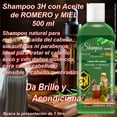thumbnail image 4 of Shampoo 3H con Aceite de Romero y Miel de 500 ml. Anticaída, Revitalizante, Detox.,, 4 of 4