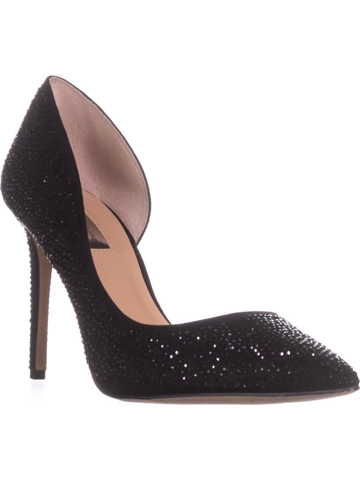 Womens I35 Kenjay4 D'Orsay Rhinestone Pumps, Black, 7 US - Walmart.com