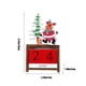thumbnail image 3 of Ganfancp Christmas Painted Calendar Ornaments Cute Santa Claus Christmas Snowman Christmas Design Wooden Home Office Desktop Decoration Holiday Gift Choice Ofertas de La Semana 1 X Péndulo, 3 of 6