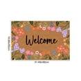thumbnail image 3 of Spring Floral Outdoor Doormat Artificial Coir Entry Mat | Non-Slip Rubber Backing Grip | Sturdy Weather-Resistant Floor Mat for Front Door, Patio, Indoor or Outdoor Use, 3 of 6